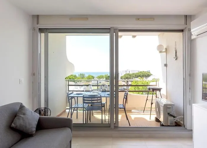 Chez Olivier - Magnifique Avec Piscine, Vue Sur La Et Parking Appartement La Grande-Motte